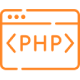 PHP orange logo