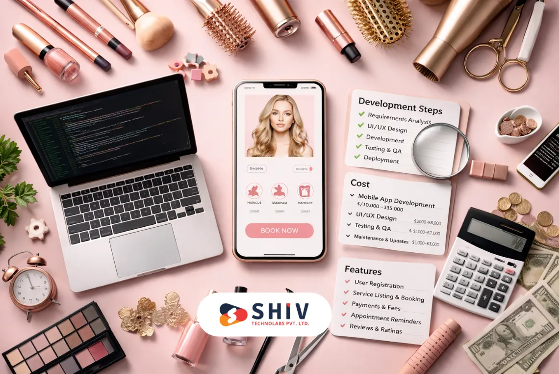 Beauty & Salon App Development Steps, Cost & Features