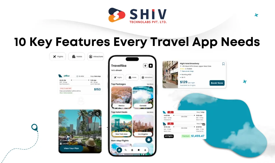 Travel App Features 