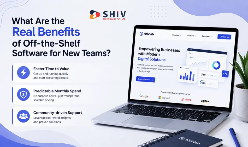 What Are the Benefits of Off-the-Shelf Software for New Teams?