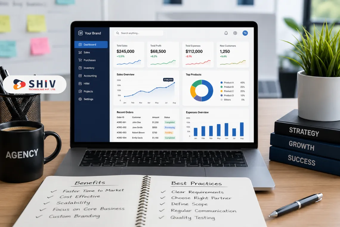 White Label ERP Development Costs, Benefits, and Best Practices for Agencies