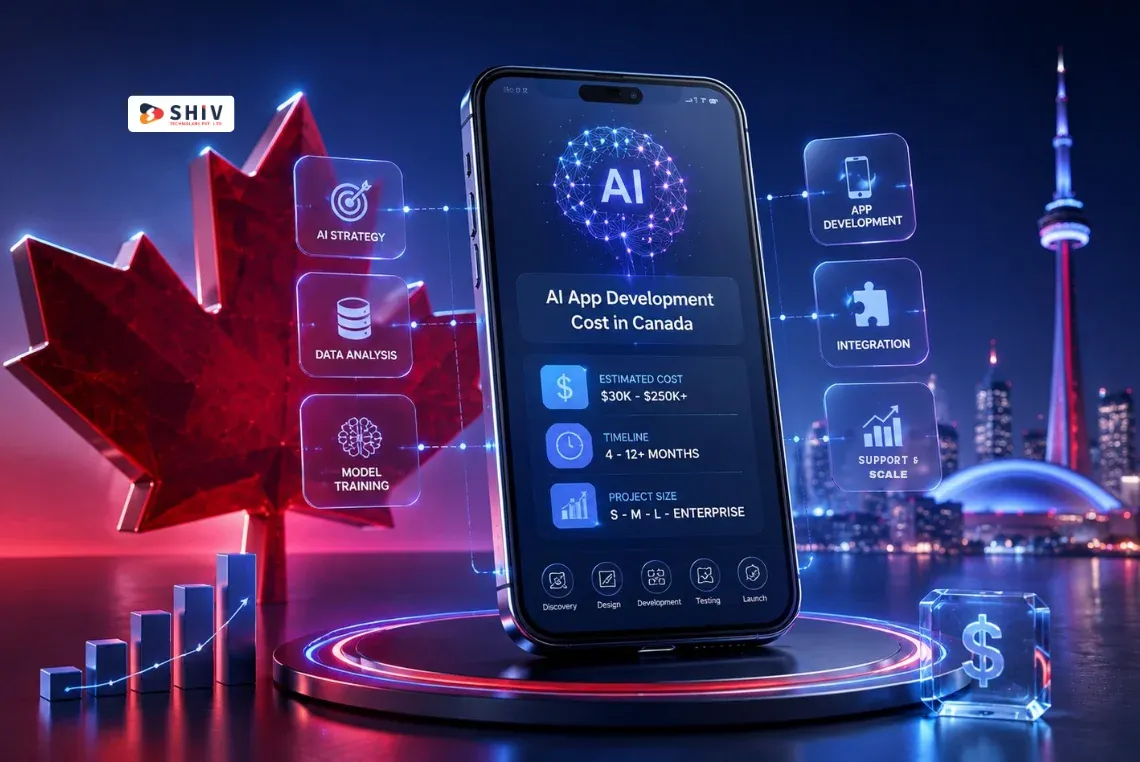 How Much Does AI App Development Cost in Canada (2026 Guide)?