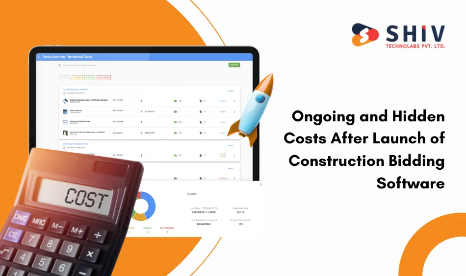 Ongoing and Hidden Costs After Launch of Construction Bidding Software