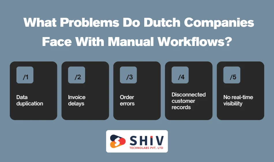 What Problems Do Dutch Companies Face With Manual Workflows