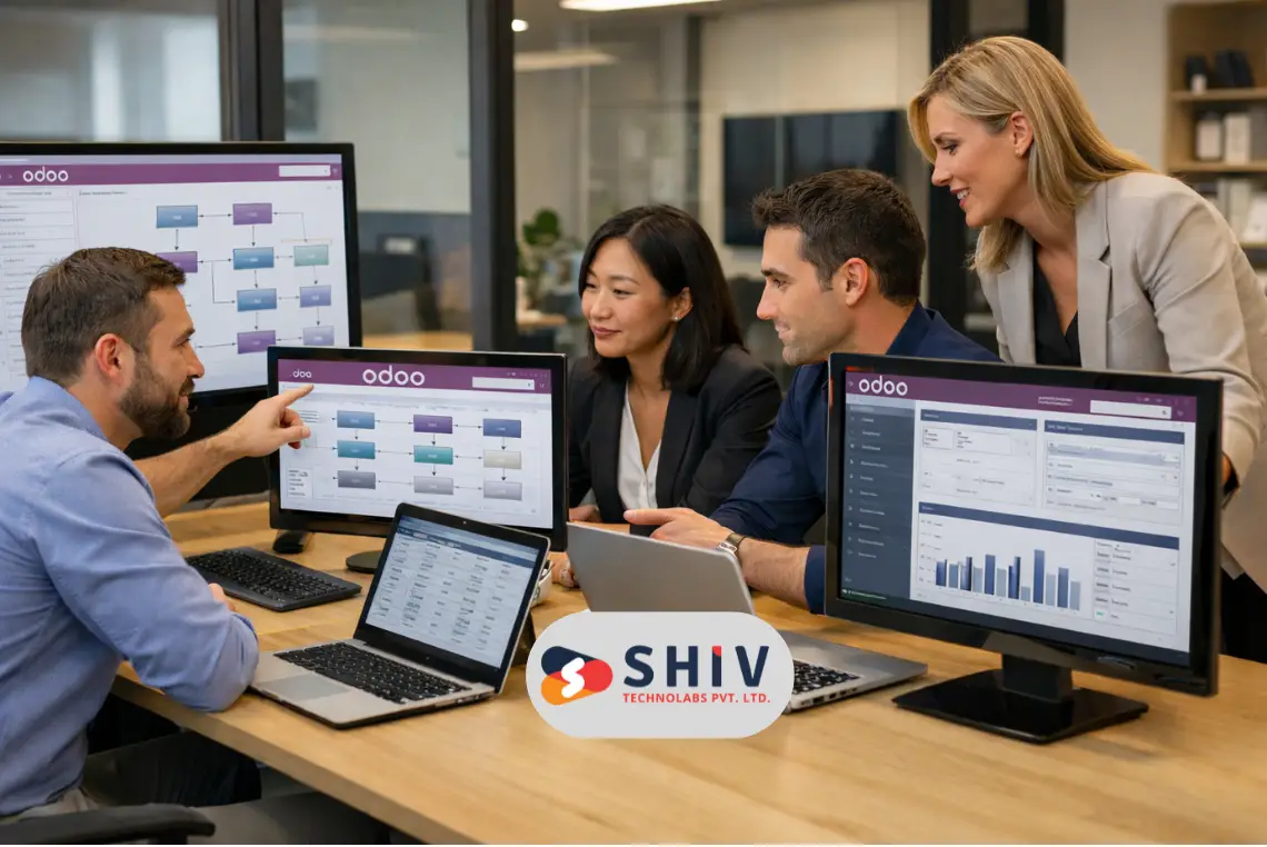 Odoo Outsourcing for ERP Customization and Workflow Automation
