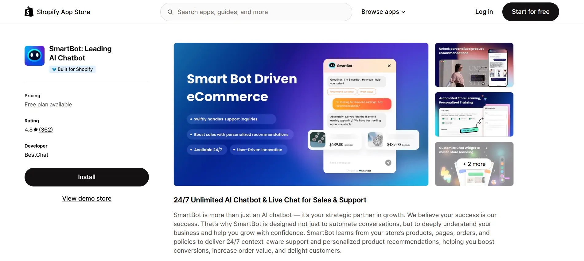SmartBot - Leading AI Chatbot
