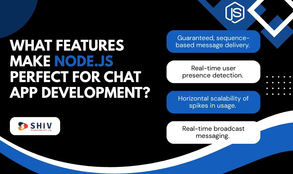What Features Make Node.js Perfect for Chat App Development