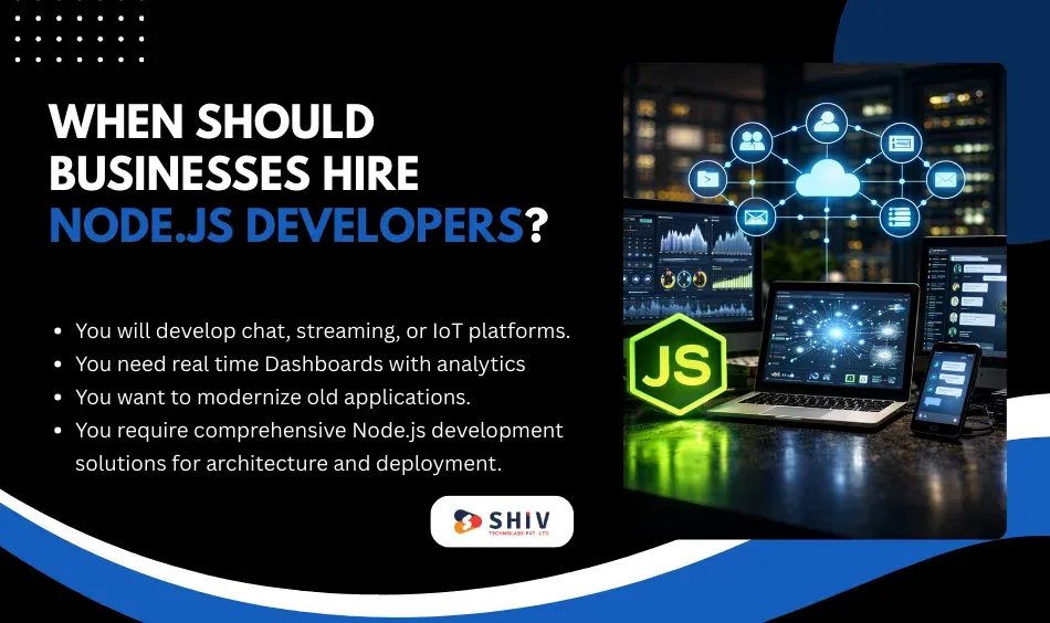 When Should Businesses Hire Node.js Developers