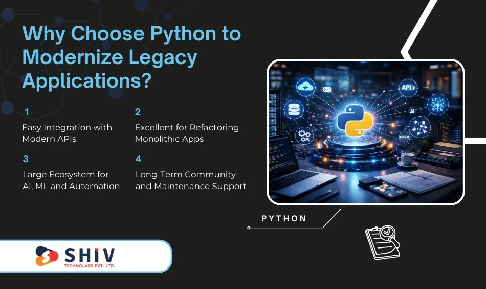 Why Choose Python to Modernize Legacy Applications