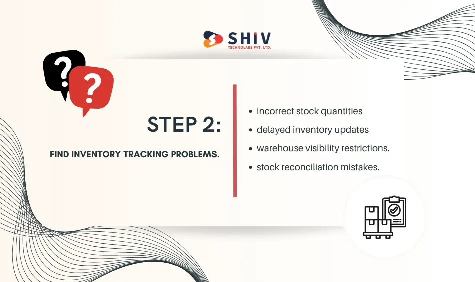 Find Inventory Tracking Problems.