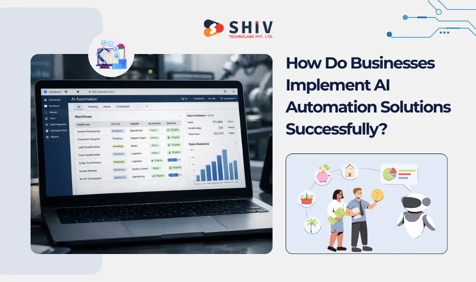 How Do Businesses Implement AI Automation Solutions Successfully