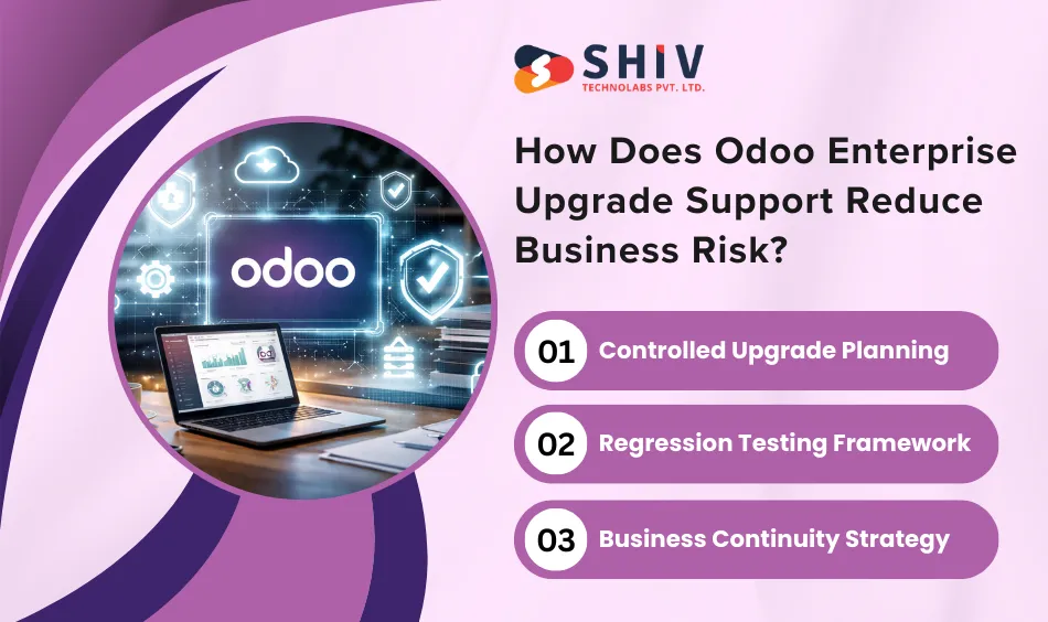 How Does Odoo Enterprise Upgrade Support Reduce Business Risk