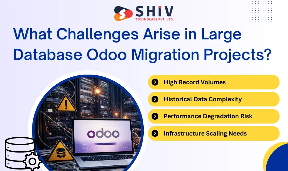 What Challenges Arise in Large Database Odoo Migration Projects