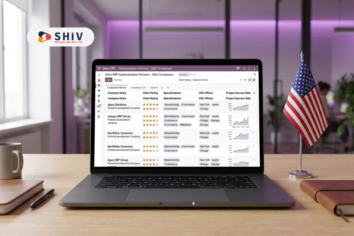 Top 10 Odoo ERP Development Companies in USA