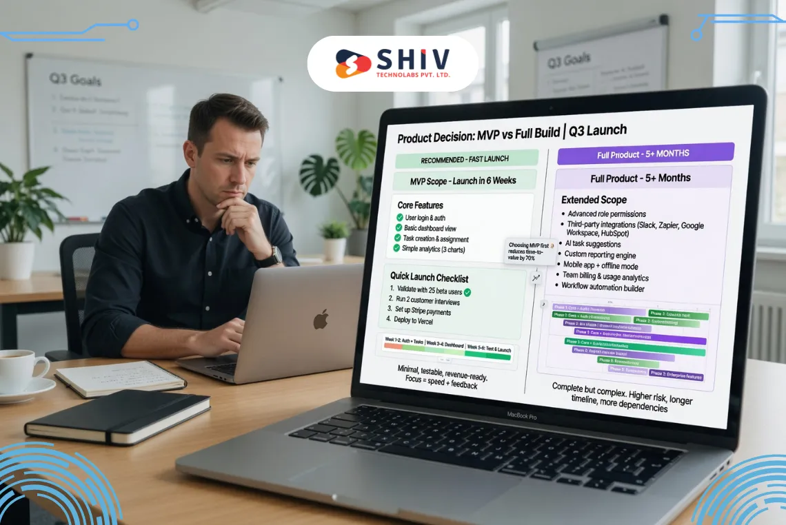 When Should You Invest in MVP App Development Instead of a Full Product