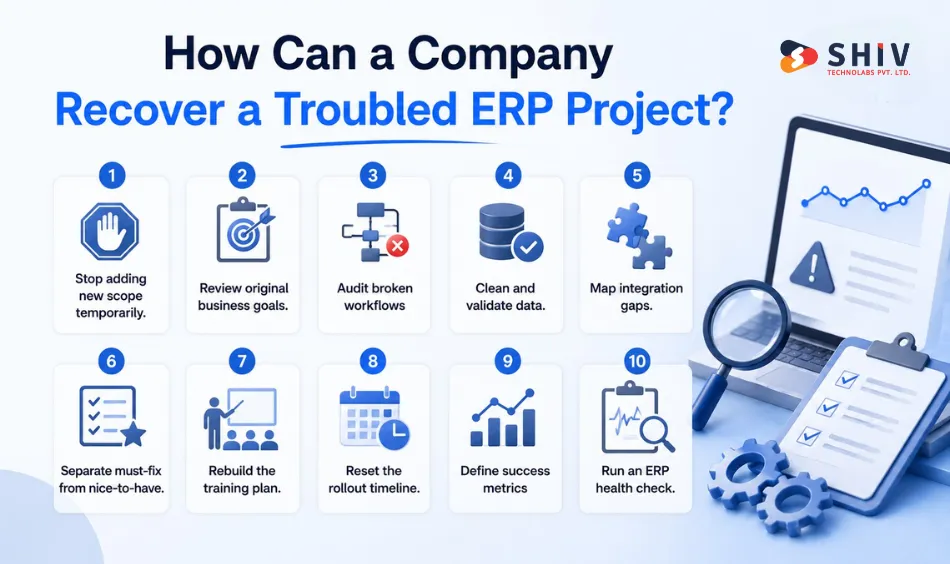 How Can a Company Recover a Troubled ERP Project