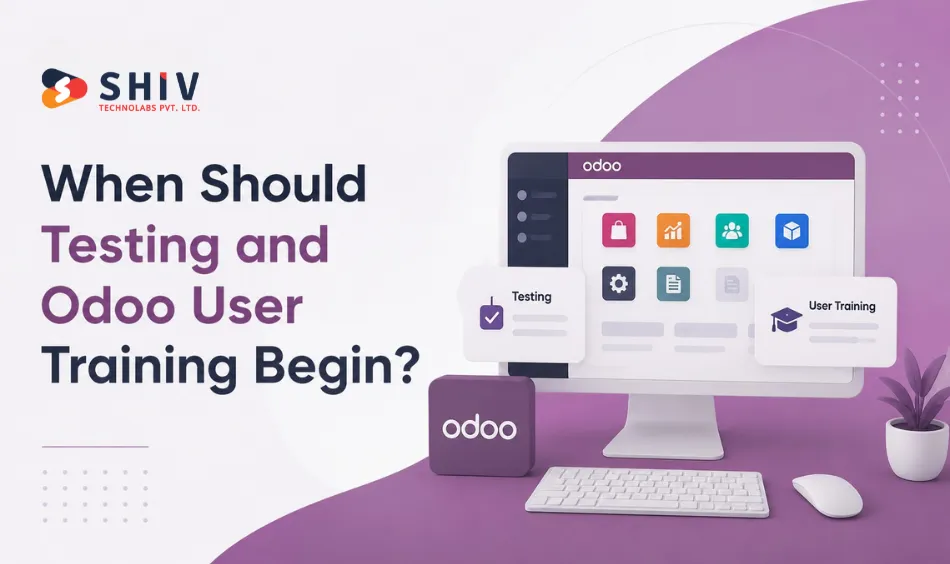 When Should Testing and Odoo User Training Begin