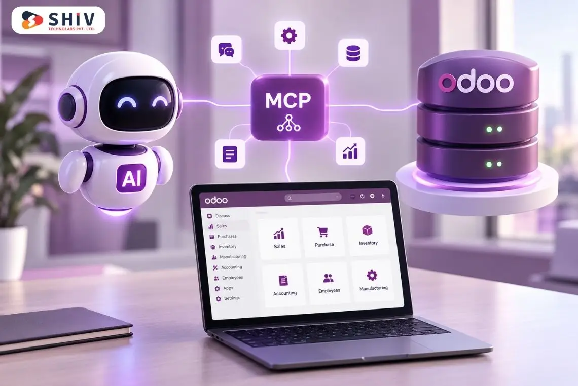 Odoo 20 Native MCP Server How AI Agents Connect to Odoo Data